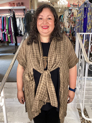 BT1511 Open Jacket - Taupe