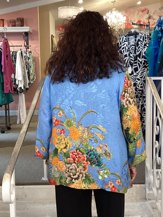 MANDARIN - VINTAGE FLOWER BLUE