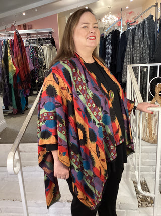 CASHMERE RUANA - 43