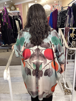 SILK LONG KIMONO-SWEET TEMPTAT