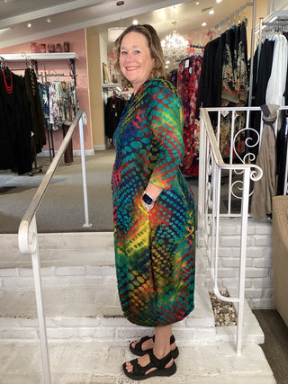 SD188K V BUBBLE DRESS - KLEIDO
