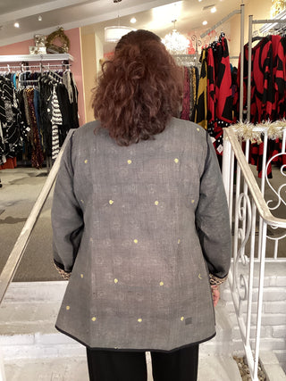 #6 REV SHAWL COLLAR KANTHA JKT