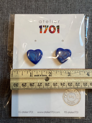 EARING HEARTS BLUE