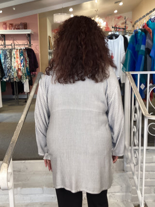 2067 BUTTON STRIPE NATURAL TUN