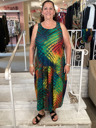 SD189K TANK DRESS - KLEIDO