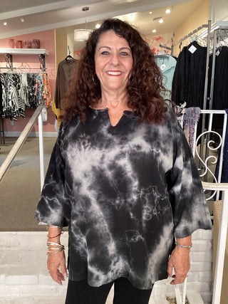 TWILIGHT TOP - MARBLE BLACK