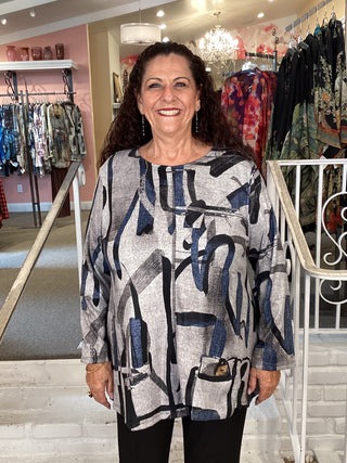 FRENCH BRUSH PKT TUNIC-INKFLO