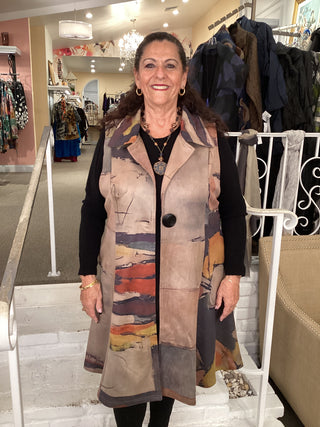 SEUDE LONG VEST