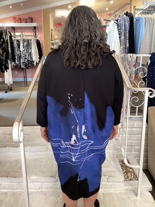 ONE SIZE DRESS - BLUE