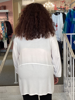 2325 Long Sleeve Top - White