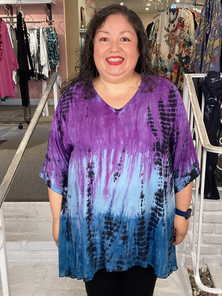 Morocco Tunic - DD Purp/Indigo