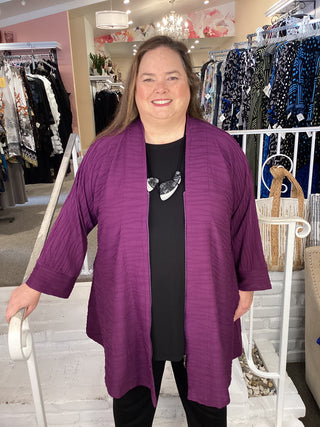 COSMOS WAVES JKT - PURPLE