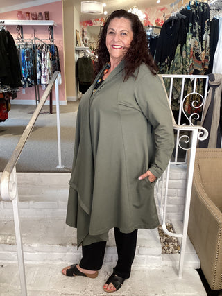 DUSTER - OLIVE