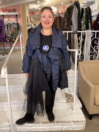 BLUE DOT FUN JACKET
