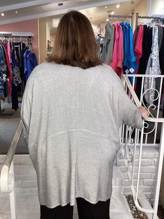 V 2 PKT Tunic – Grey Natural