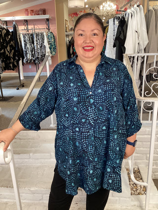 QUEENIE TUNIC - STARGREEN