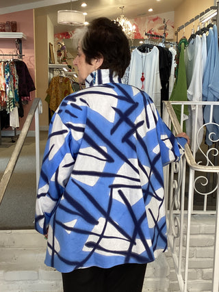 KC1 ISSEY COTTON SHIRT-GRAFFIT
