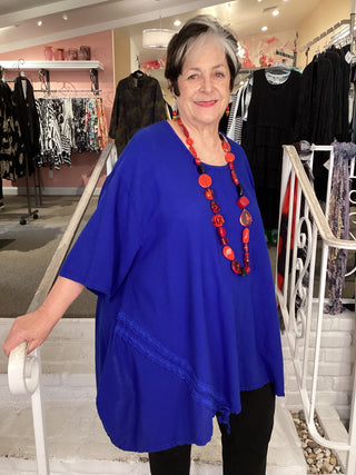 JOJO TUNIC - COLBALT