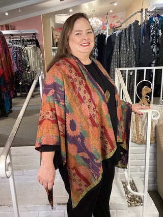 CASHMERE RUANA - 43