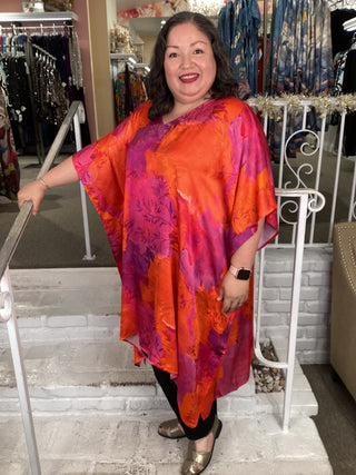 ARTISAN KAFTAN - PINK PAPAYAS