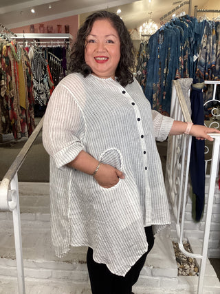 BUTTON TUNIC