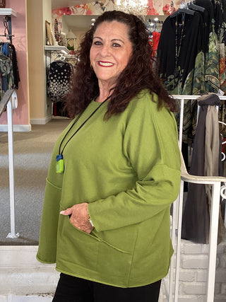 ALMA TUNIC - PISTACHIO