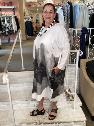ONE SIZE DRESS - WHITE
