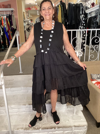 RIO DRESS - BLACK