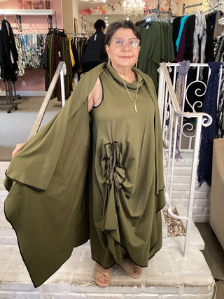 J30 *ZAN DRESS - GREEN