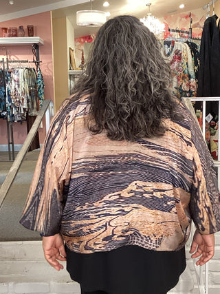 Silk Kimono Jacket - Tempest