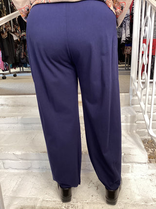 2 PKT LANTERN PANT - JET DENIM