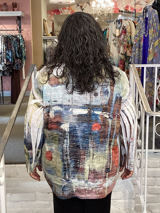 3/4 Round Hem Top - Prisma