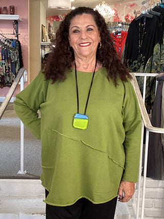 ALMA TUNIC - PISTACHIO