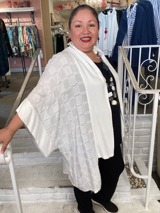 Kimono Eyelash - White