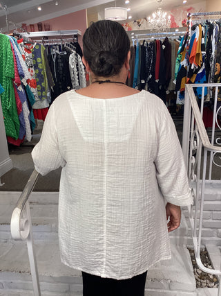 FROG GAUZE TUNIC - LAUNDERED