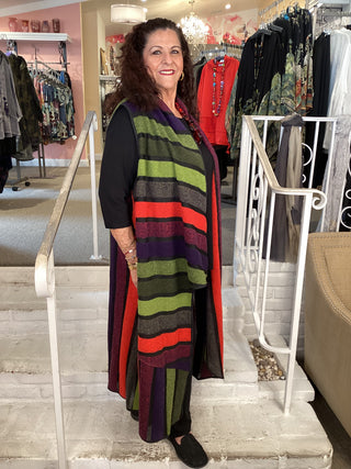 NERCA STRIPE VEST