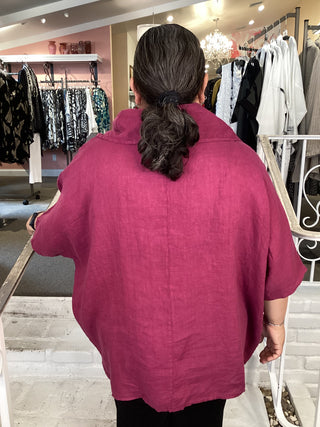 COWL TURTLE - MAGENTA