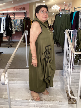 J30 *ZAN DRESS - GREEN