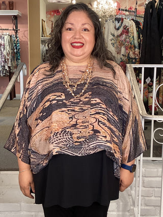 Silk Kimono Jacket - Tempest