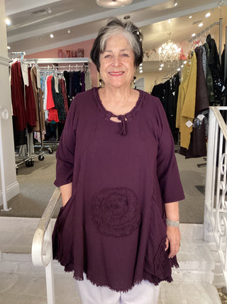 CIRCLE TUNIC - AMETHYST