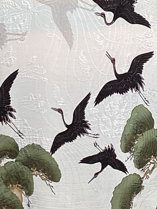 MANDARIN - CRANE OVER FOREST