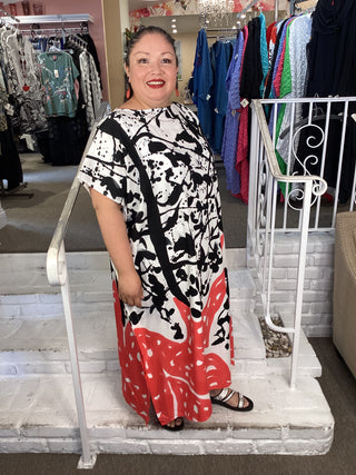 SPLATTER KAFTAN