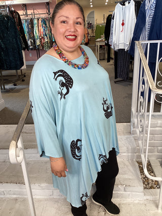 HI LOW - TRIBAL AQUA