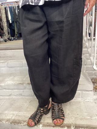 CASBAH POCKET PANT - BLACK