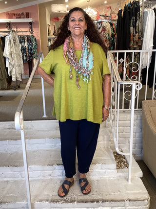 Dart Pant - Sapphire