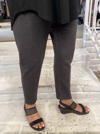 BOBBI FLEECE LEGGING - GRANITE