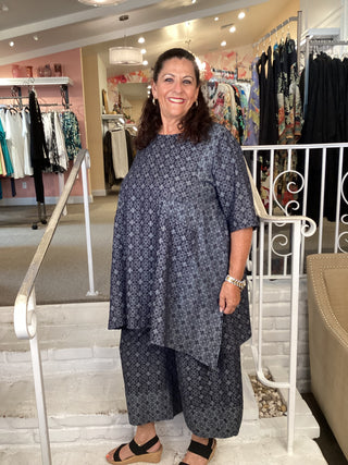 ET1515 Pkt Tunic Cotton Denim