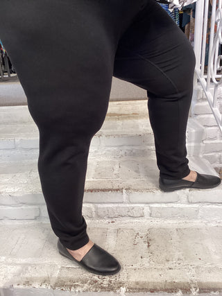 DIXIE FLEECE LEGGING - BLACK