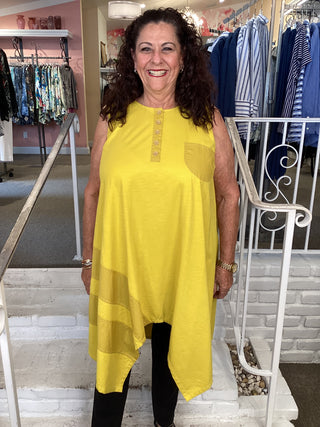 COTTON TANK DRESS