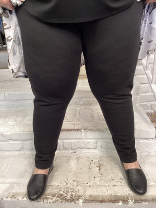 DIXIE FLEECE LEGGING - BLACK